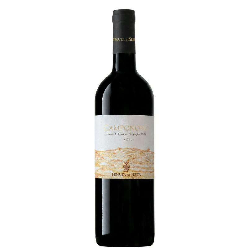 Camponovo Rosso Toscana IGT 2023 0,75 L – Tenuta di Sesta 26011 by Tenuta di Sesta color Sort