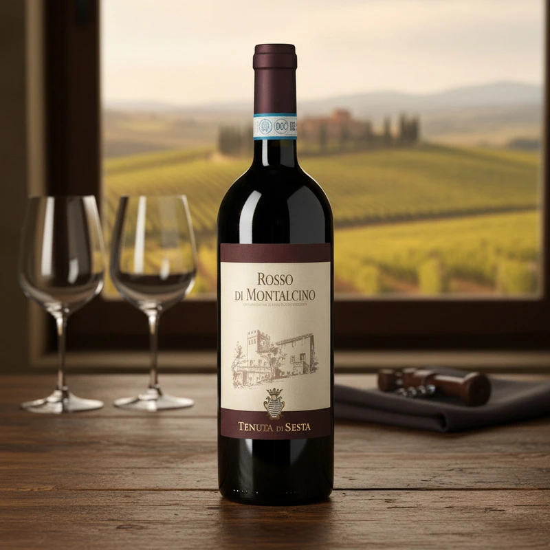 Rosso di Montalcino DOC 0,75 L – Tenuta di Sesta 26018 by Tenuta di Sesta color Sort