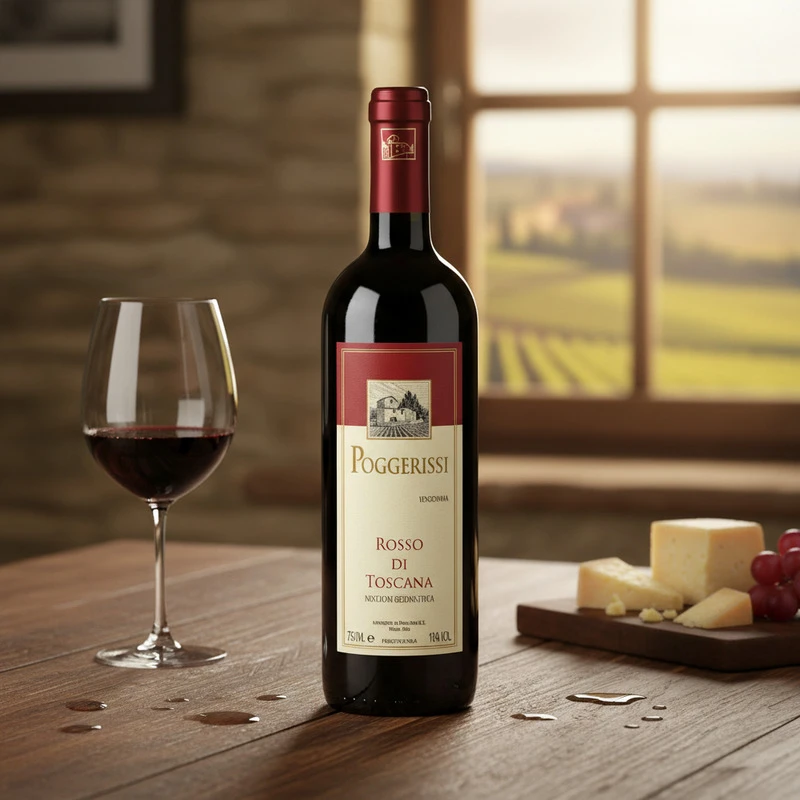 Rosso di Toscana IGT 2024 0,75 L – Poggerissi 26030 by Poggerissi color Sort