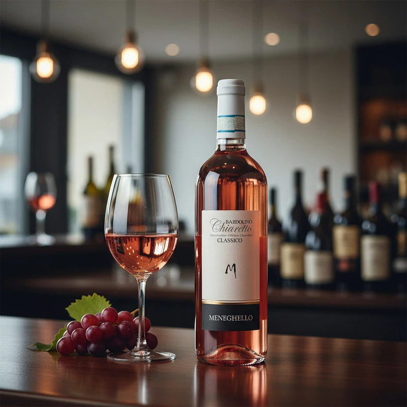Bardolino Chiaretto DOC Classico Rosé 0,75 L – Meneghello 26037 by Meneghello color Sort