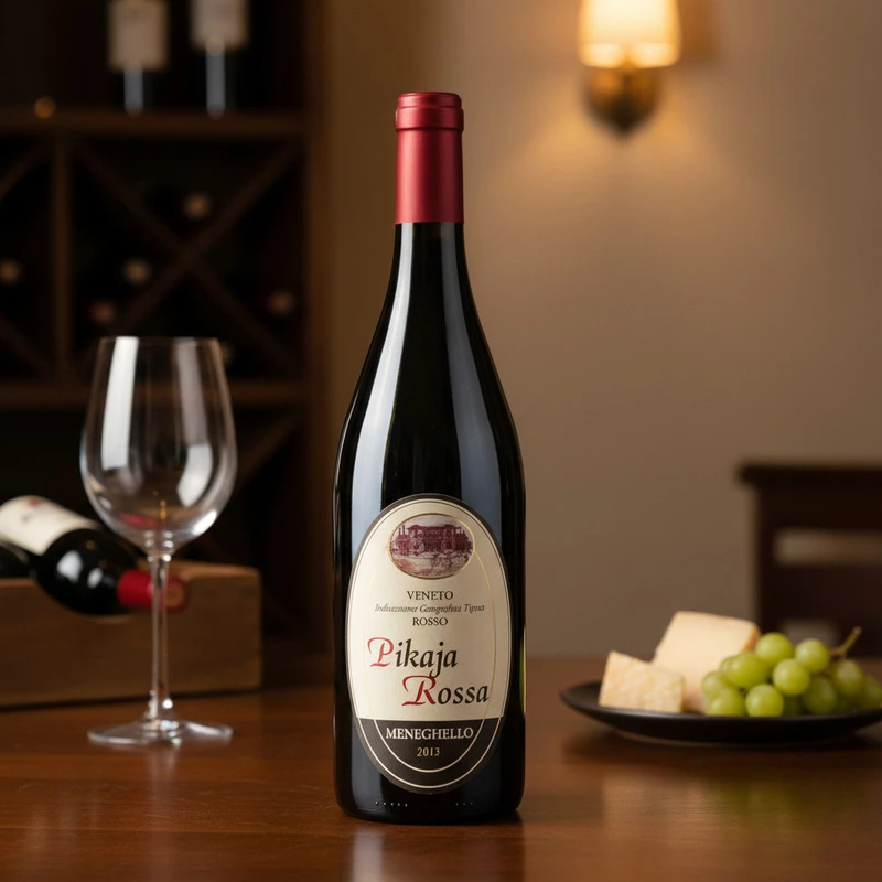 Pikaja Rossa DOC 17,5 % 0,75 L – Meneghello 26040 by Meneghello color Sort