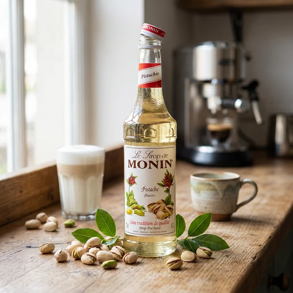 Monin Syrup Pistachio / Pistacie FL 70 61236 by MONIN color Sort