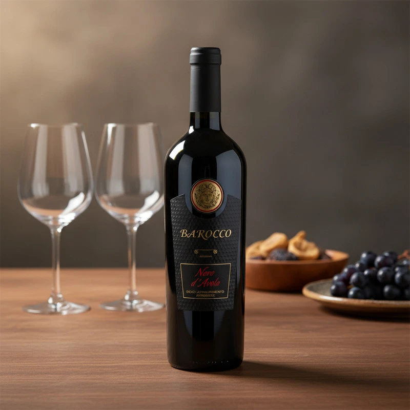 Nero d’Avola DOC Appassimento 0,75 L – Barocco 26092 by Barocco color Sort