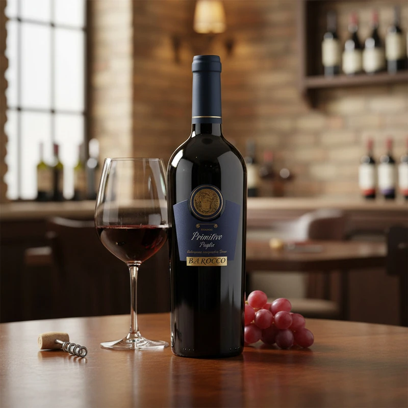 Primitivo Puglia IGT 0,75 L – Barocco 26096 by Barocco color Sort