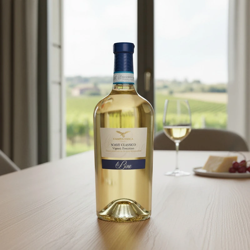 Soave Classico Le Bine DOC 0,75 L – Campagnola 26100 by Campagnola color Sort
