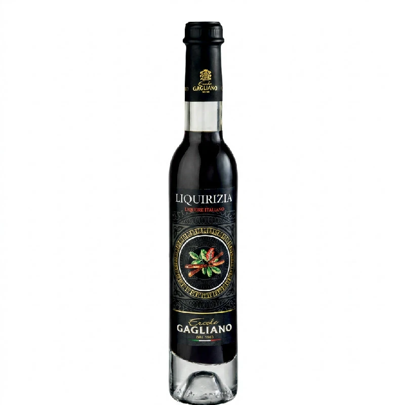Lakridslikør Liquirizia 25 % 0,20 L – Gagliano 26665 by GAGLIANO color Sort