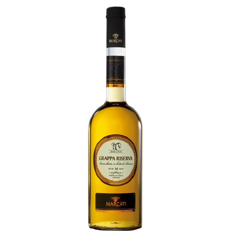 Grappa Riserva 18 Mesi 40 % 0,70 L – Marcarti 26910 by Marcarti color Sort