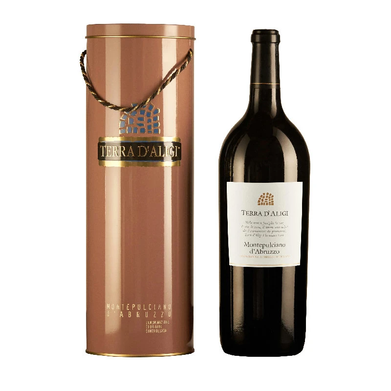 Montepulciano d’Abruzzo DOC 1,5 L stålrør – Terra d’Aligi 25037 by Terra d’Aligi color Sort