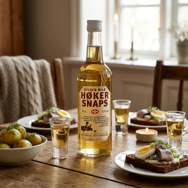 Høker Snaps Gylden FL 70 62062 by HØKER color Sort