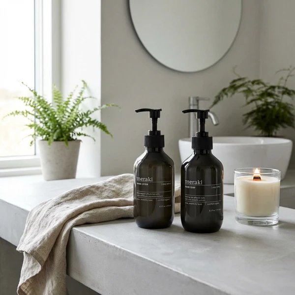 Meraki Deep Valley Håndpleje Gaveæske 2 x 275 ml 309770656 by Meraki color Sort