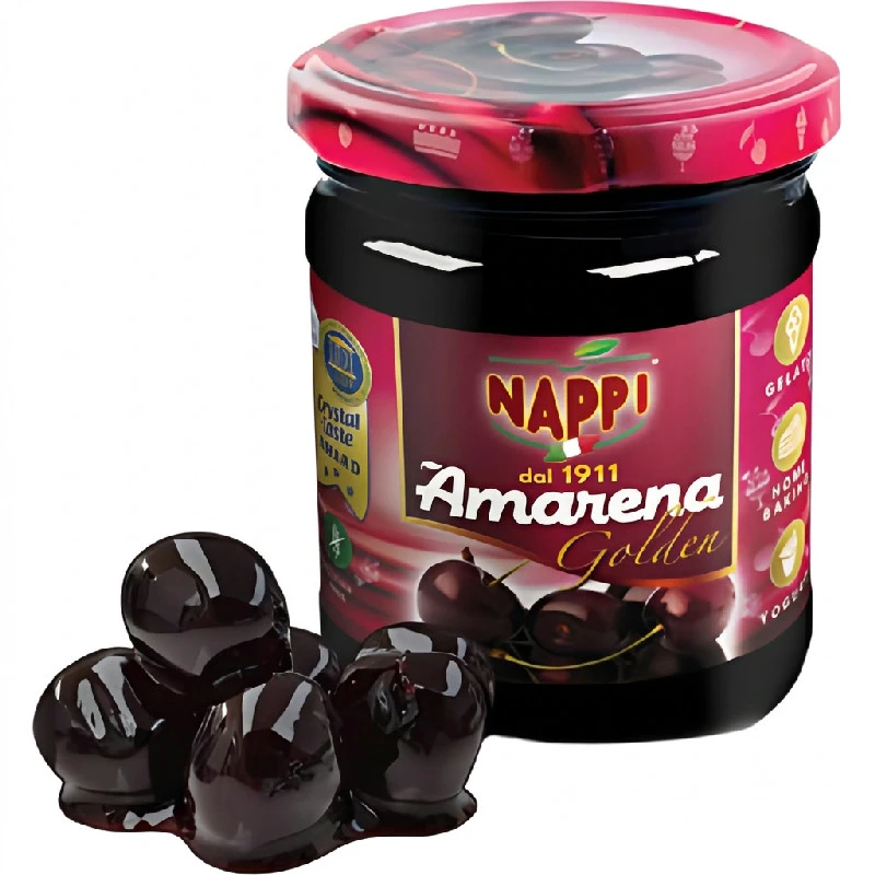 Nappi Amarena kirsebær 240 g 27191 by Ponte Sisto color Sort