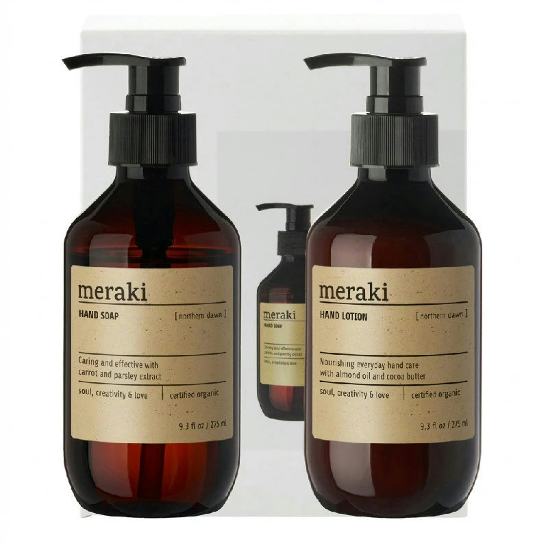 Meraki Northern Dawn Håndpleje Gaveæske 2 x 275 ml 357980202 by Meraki color Sort