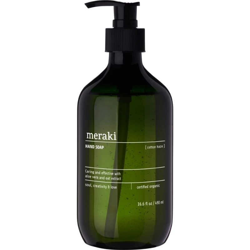 Meraki Hand soap, Cotton Haze 490 ml 309774000 by Meraki color Grøn
