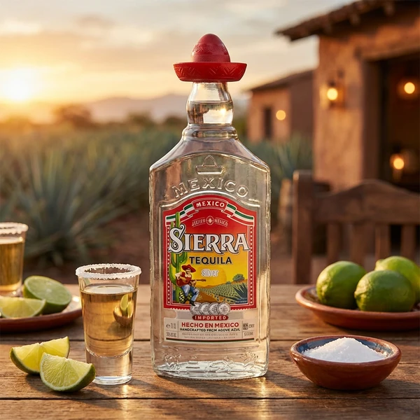 SIERRA Tequila Silver 70 cl 1005783 by SIERRA color Sort