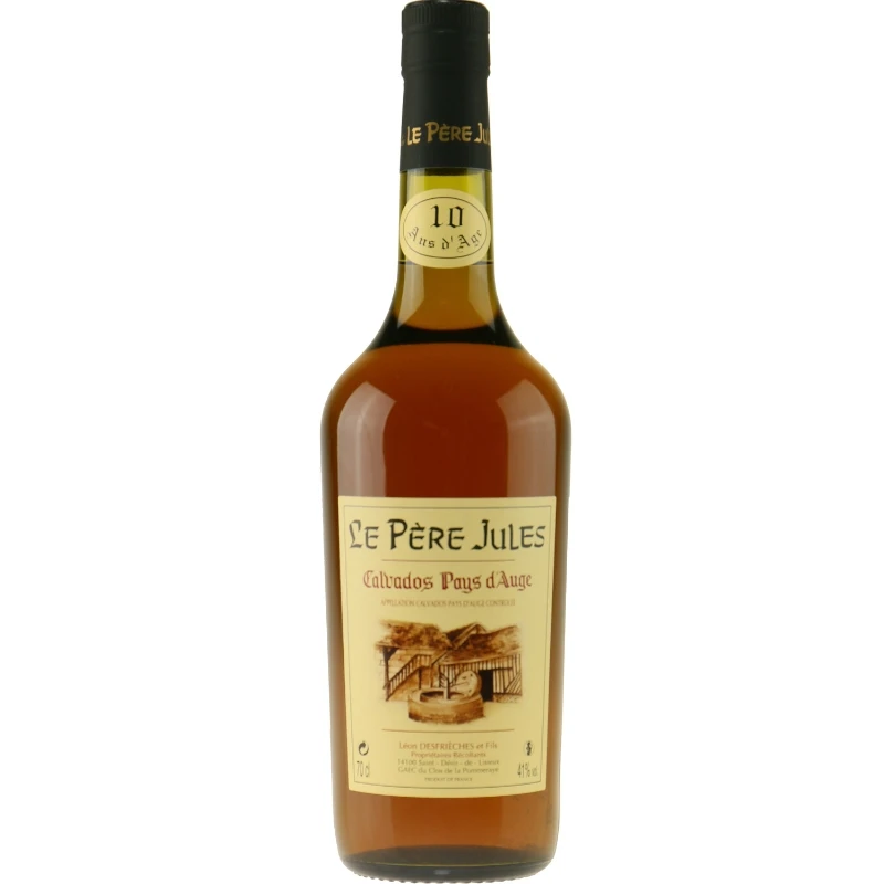Calvados Pere Jules 10 ans Pays d'Auge 70 cl 50491100 by Le Pere Jules color Sort