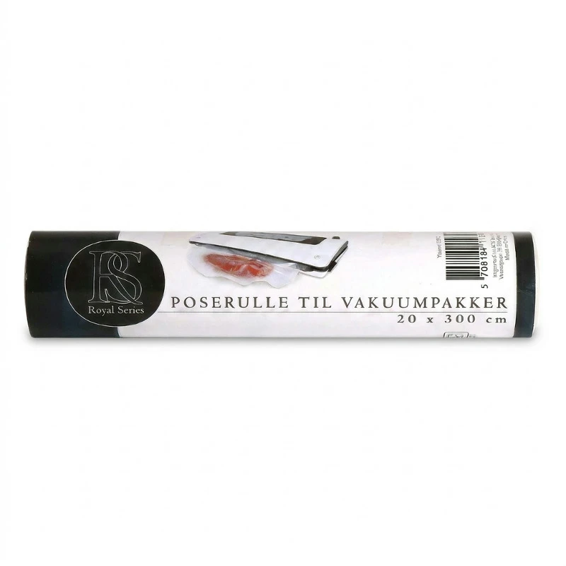 Poserulle til vakuumpakker/sous vide | 20 x 300 cm | Royal Series 11691AG by Royal Series color Sort
