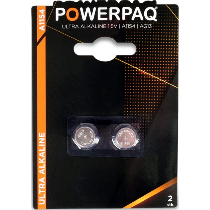 Batterier | Ultra alkaline A76 | PowerPaq 12946AG by PowerPaq color Sort/guld