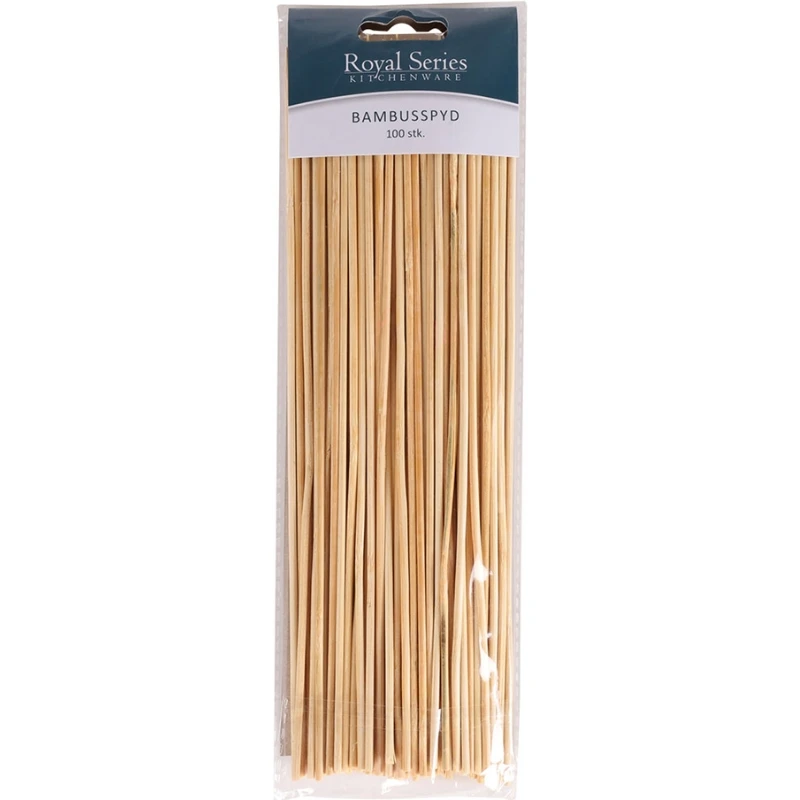 Bambusspyd 24,5 cm 100 stk. | Royal Series 13213AG by Royal Series color Sort