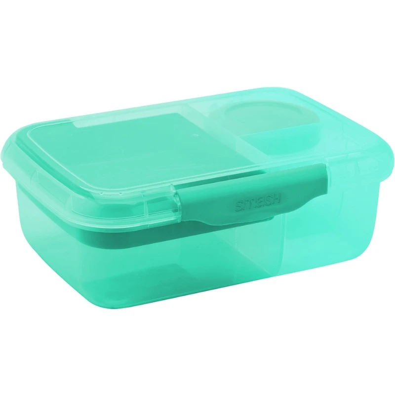 SMASH Bento Lunch Box madkasse med rum og snackbøtte 1,6 l 14675AG by SMASH color Assorteret