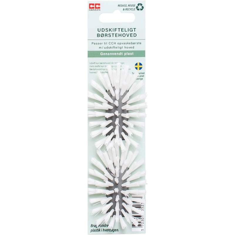 Udskifteligt børstehoved, 2 stk. | CC Hansen 3523AG by CC Hansen color Assorteret