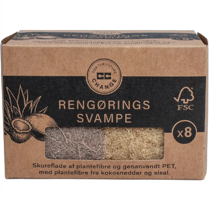 Rengøringssvampe 8 stk./pk. | CC Hansen 4146AG by CC Hansen color Sort