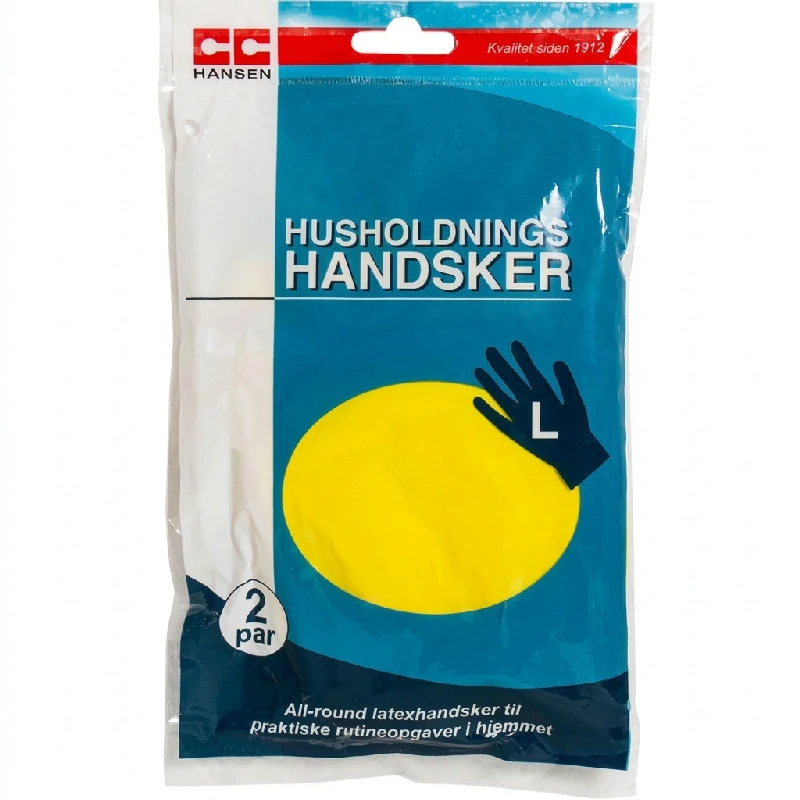 Husholdningshandsker Str. L - 2 par | CC Hansen 4720AG by CC Hansen color Sort