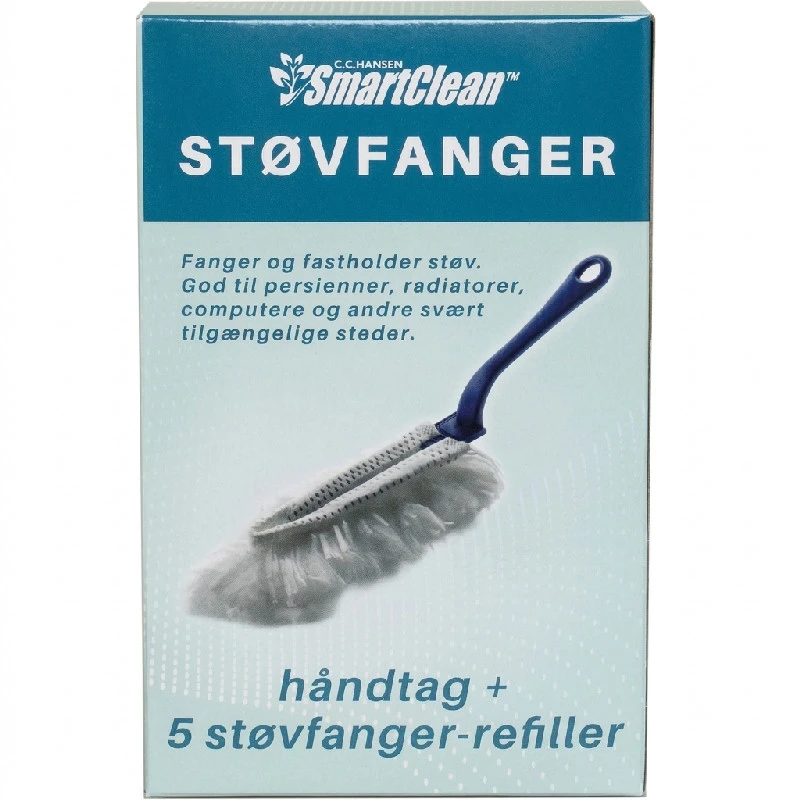 CC Hansen SmartClean Støvfanger inkl. håndtag og 5 refills 4845AG by CC Hansen color Sort