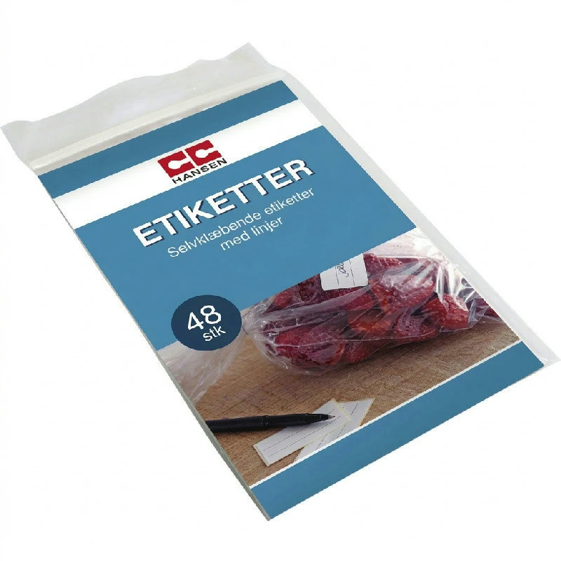 Selvklæbende etiketter 48 stk. | CC Hansen 6793AG by CC Hansen color Sort