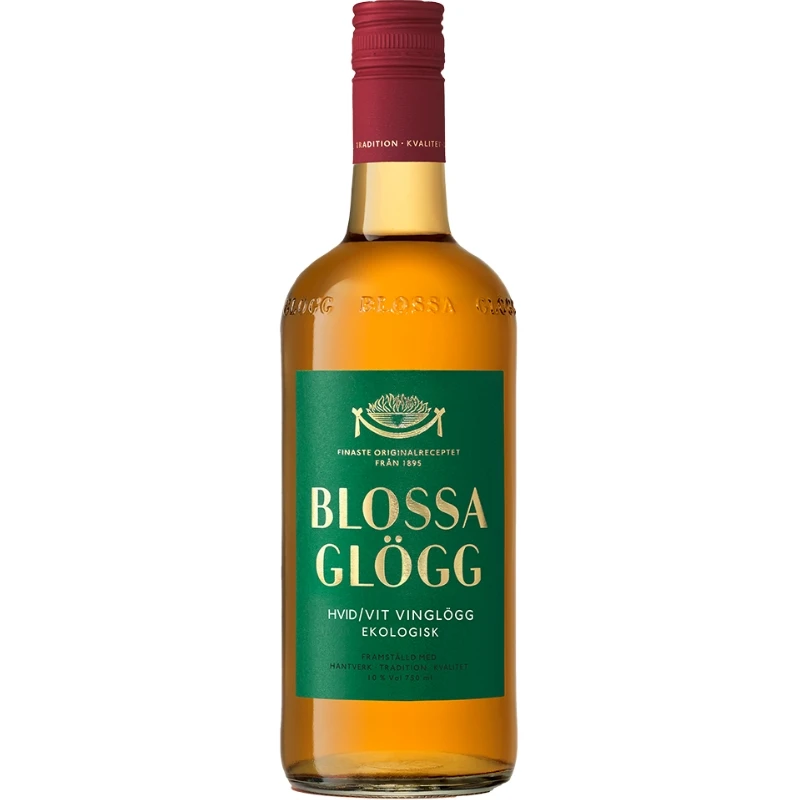 Blossa Økologisk Hvid Glögg 10% 75 cl 40158 by BLOSSA color Sort