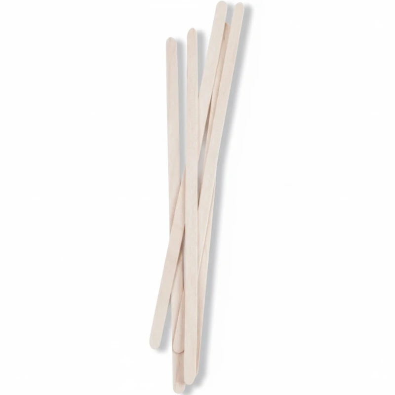 GS Supply Rørepinde 14 cm Træ 1000 stk. 10026GS by GS Supply color Natur
