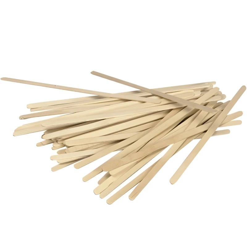 GS Supply Rørepinde i Birketræ 19 cm 1000 stk. 10805 by GS Supply color Natur