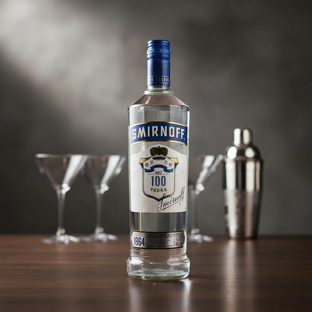 Smirnoff Vodka Blue 50% 100 cl 52174 by SMIRNOFF color Sort