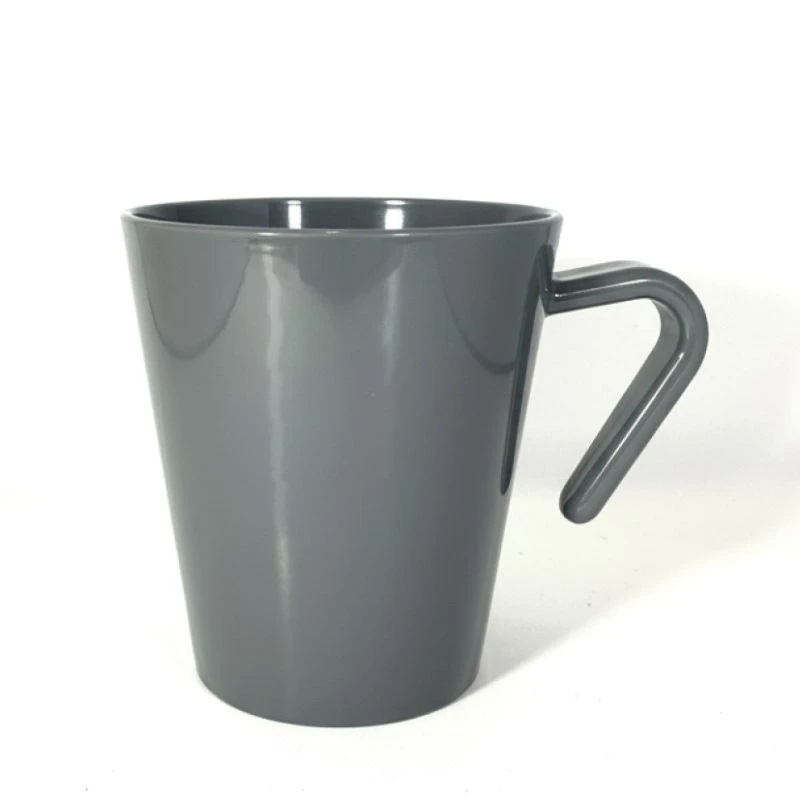 Kaffekrus Stabelbar 30 cl Mørkegrå PP-plastik BPA fri 8538-DARK GREY by GraMonty color Sort