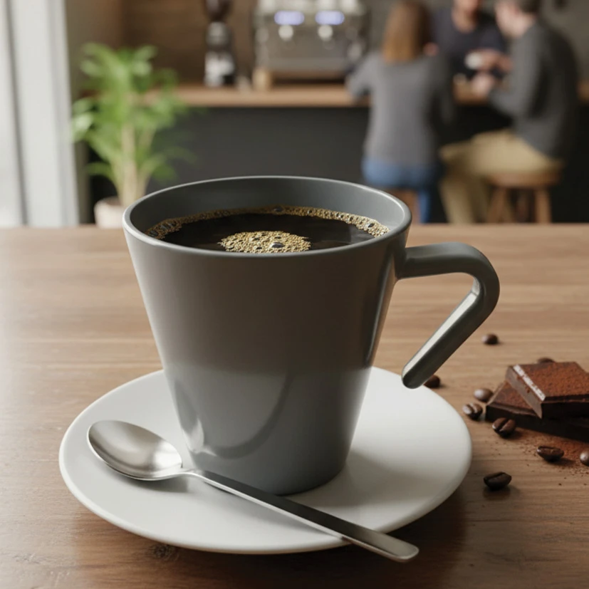 Kaffekrus Stabelbar 30 cl Grå PP-plastik BPA fri 8538-GREY by GraMonty color Sort