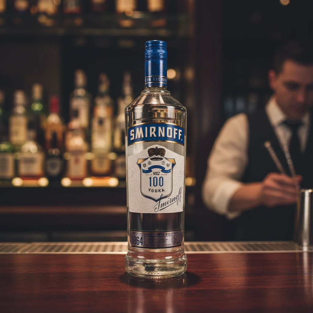 Smirnoff Vodka Blue 50% 100 cl 52174 by SMIRNOFF color Sort