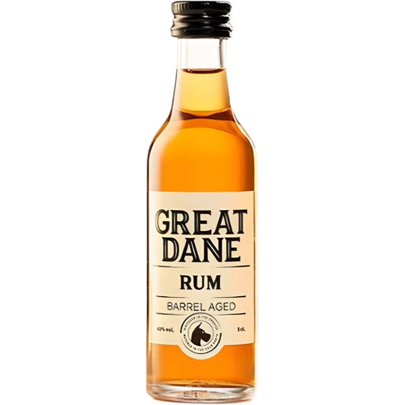 Great Dane Barrel Aged Rum FL 5 70 cl 54506 by GREATDANE color Sort