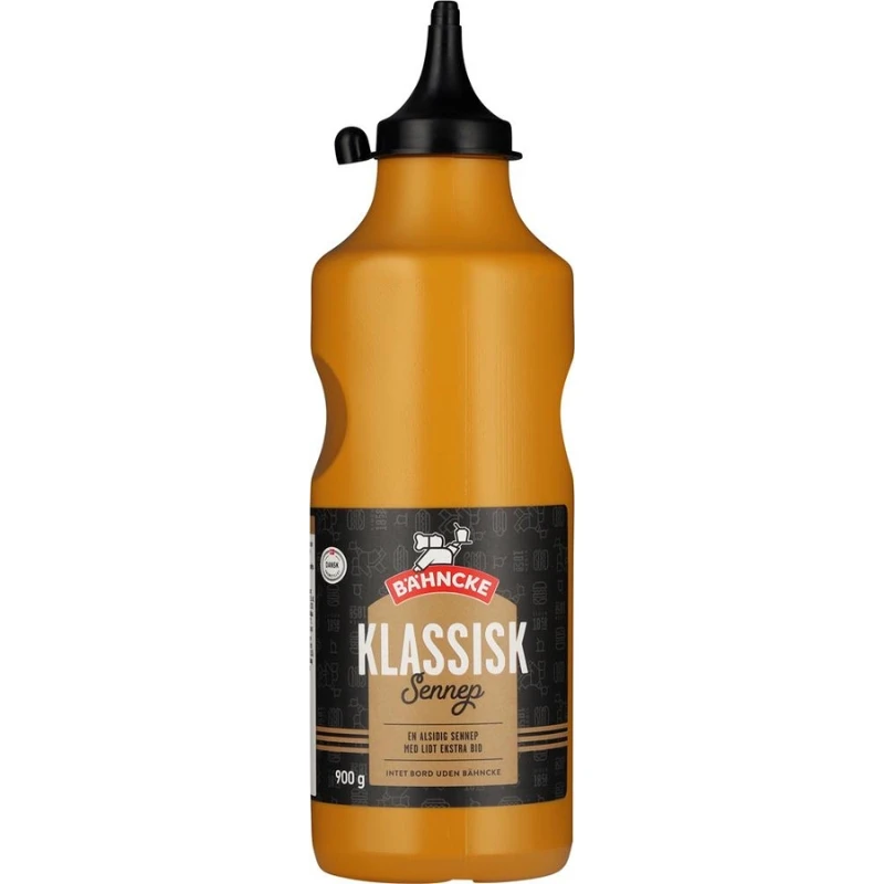 Bähncke Stærk sennep 900 g 2774 by BÄHNCKE color Sort