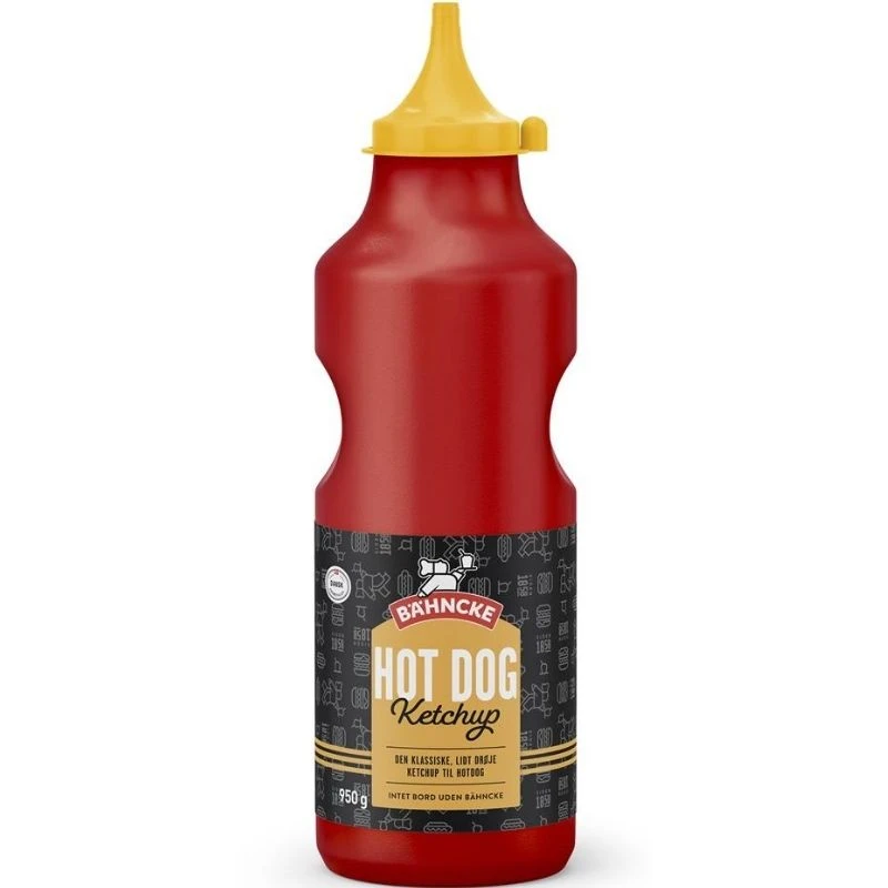 Bähncke Hotdog ketchup 950 g 2797 by BÄHNCKE color Sort