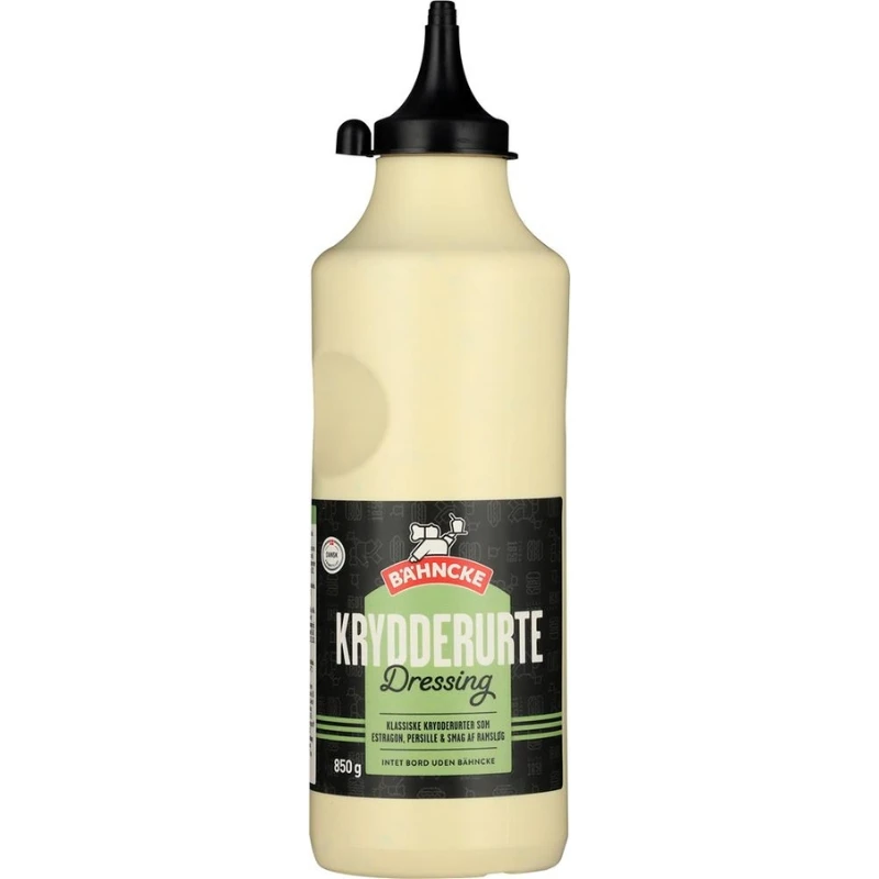 Bähncke Krydderurtedressing med ramsløg 850 g 346226 by BÄHNCKE color Sort