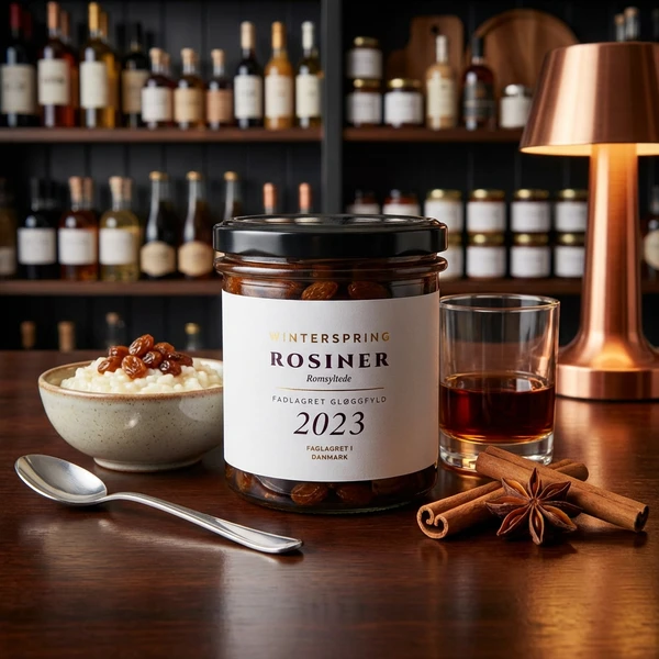 Winterspring Romsyltede rosiner 300g 15201  color Sort