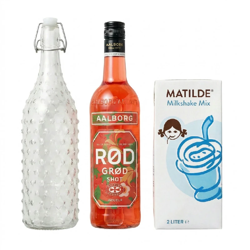 Rødgrød shot - Drinkspakke Bundle123 by Bundle color Sort