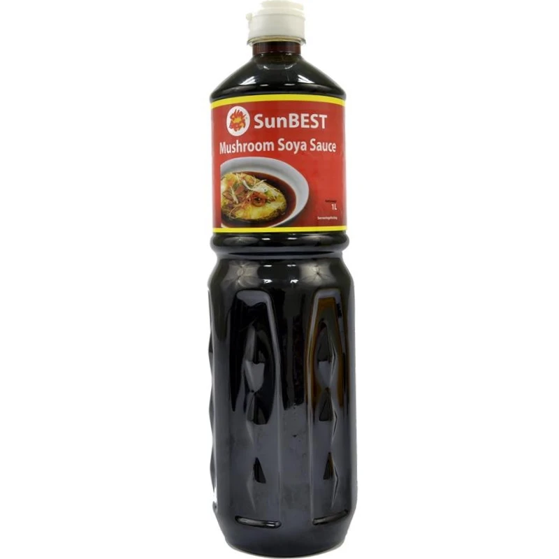 Svampe soyasauce Healthy 1 Liter 43479 by SUNBEST color Sort