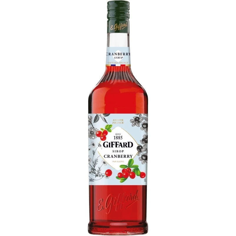 Giffard Syrup Tranebær 100 cl 17-1007003 by GIFFARD color Sort