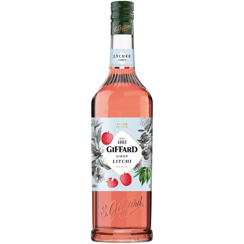 Giffard Syrup Lychee / Kærlighedsfrugt 100 cl 17-1007016 by GIFFARD color Sort