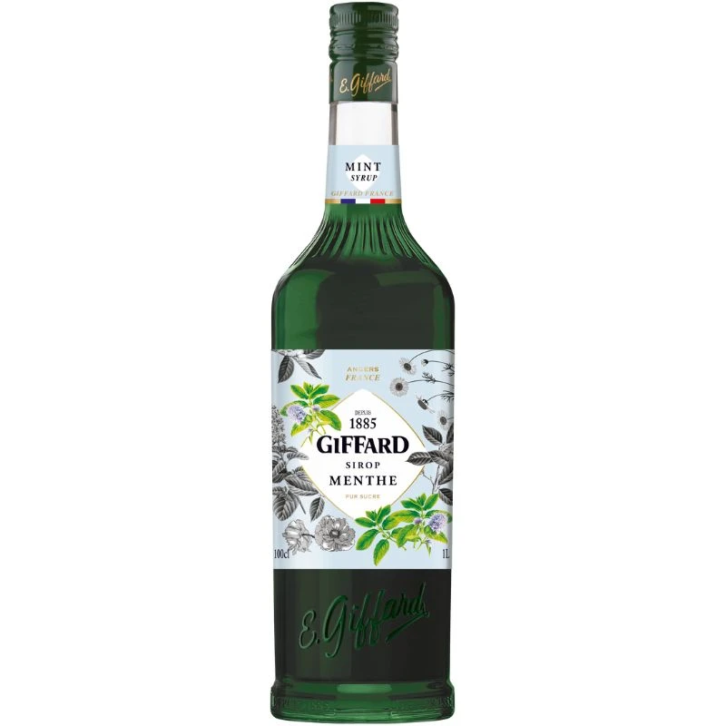 Giffard Syrup Green Mint FL 100 17-1007018 by GIFFARD color Sort