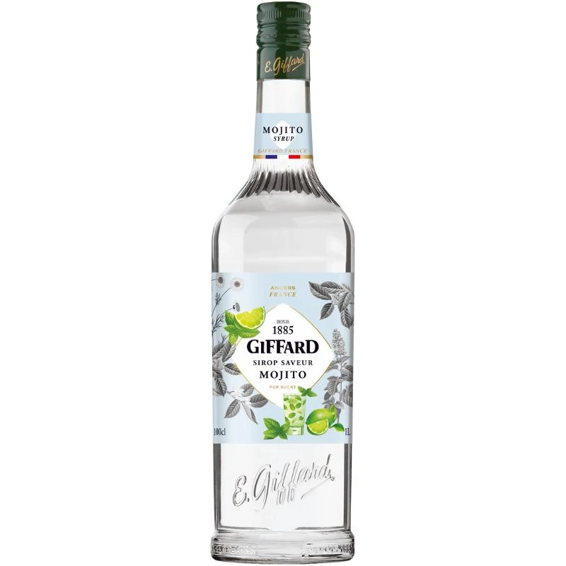 Giffard Syrup Mojito Mint / Lime FL 100 17-1007023 by GIFFARD color Sort