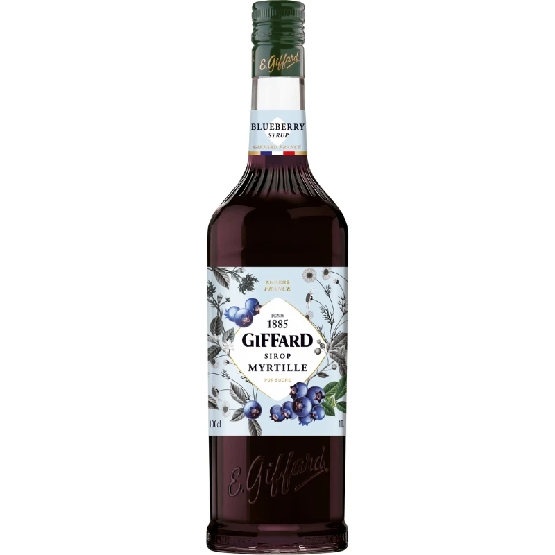 Giffard Blåbær Sirup 100 cl 17-1007025 by GIFFARD color Sort