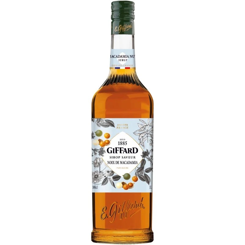 Giffard Syrup Macadamia Nut FL 100 17-1007027 by GIFFARD color Sort