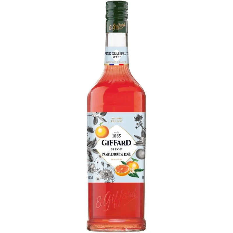 Giffard Syrup Pink Grape FL 100 17-1007031 by GIFFARD color Sort