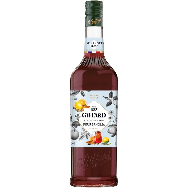 Giffard Syrup Sangria FL 100 17-1007041 by GIFFARD color Sort